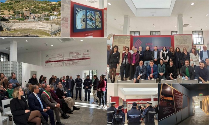 Area archeologica di Nervia più accessibile e tecnologica, Ventimiglia inaugura il nuovo allestimento dell’Antiquarium (Foto e video)