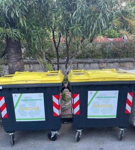 Bordighera avvia la sostituzione dei cassonetti per la raccolta di plastica e carta