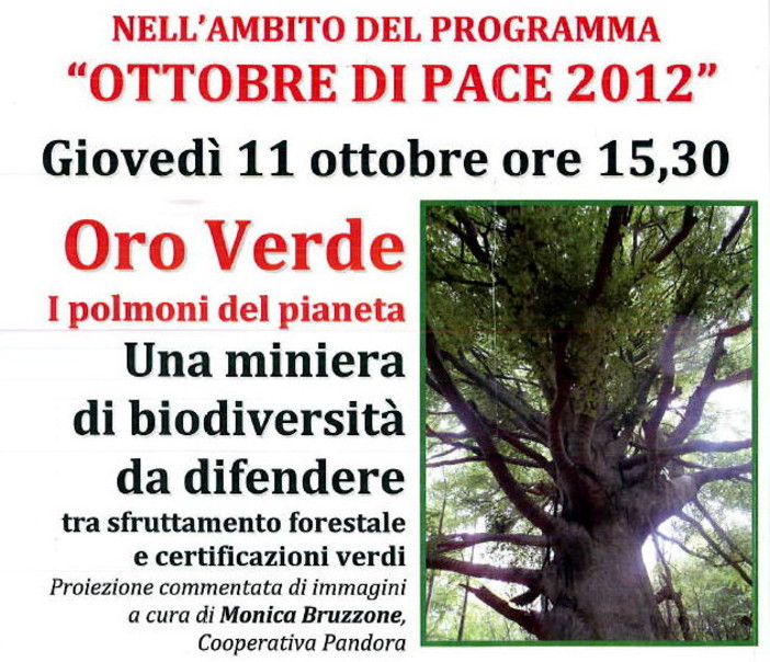 Anche l'associazione 'Tempo Libero Coop' partecipa agli eventi per l'Ottobre di Pace