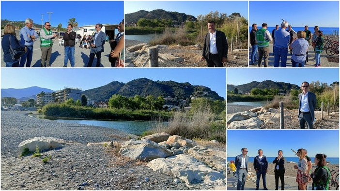 Oasi del Nervia ai sindaci del comprensorio: &quot;L'acquedotto del Roya danneggerà l'area protetta, serve soluzione alternativa&quot; (Foto e video)