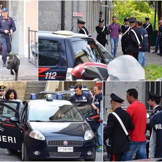 Sanremo: maxi operazione antidroga all'alba, smantellato giro di spaccio in tutto il Ponente e fuori regione. Una ventina gli arresti (Foto e Video)