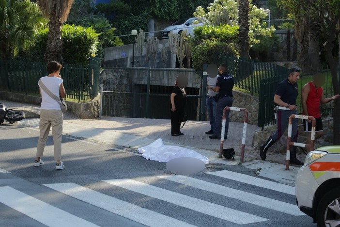 Sanremo: omicidio in strada, ucciso nel tardo pomeriggio un 62enne in via Padre Semeria (Foto e Video)