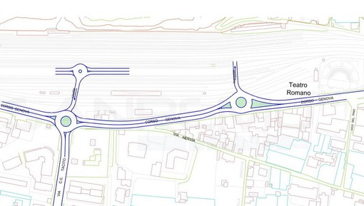 Ventimiglia: affidato lo studio per una nuova viabilità in corso Genova in previsione del nuovo parcheggio