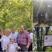 Pigna intitola due aree pubbliche a Pietro Isnardi e Giulio Manesero (Foto)