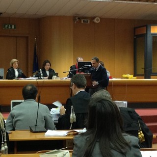 L'ing. Pierre Marie Lunghi in tribunale a Torino