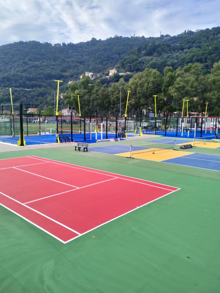 Nuovo campo da touchtennis alla Polisportiva Vallecrosia Academy (Foto)