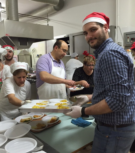 Taggia: un centinaio di persone ha partecipato al pranzo per gli anziani ultra 65enni