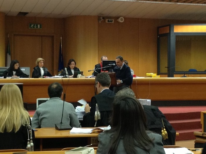 Pierre Marie Lunghi in Tribunale a Torino