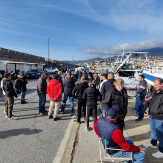 Sanremo: manifestazione dei pescatori in porto, Rolando &quot;Ne ho parlato con il Senatore Berrino&quot;