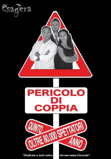 Pieve di Teco: domenica prossima va in scena 'Pericolo di Coppia' di Claudio Insegno