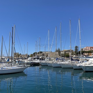 Il porto vecchio di Sanremo