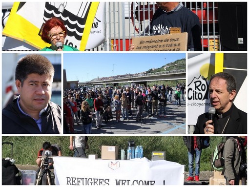 Ventimiglia: partita questa mattina la 'Marcia per la Solidarietà' verso Londra, presente anche il Vescovo Suetta (Foto e Video)