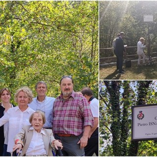 Pigna intitola due aree pubbliche a Pietro Isnardi e Giulio Manesero (Foto)