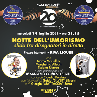 20 anni da festeggiare insieme: ecco i primi eventi per i nostri lettori. Si inizia mercoledì 14 luglio da Sanremo e Riva Ligure