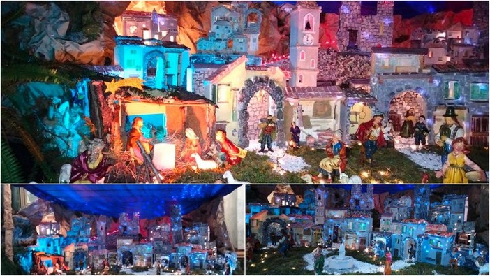 Si respira l'atmosfera del Natale ad Airole: un presepe artigianale e tanti eventi in paese per le festività (Foto)