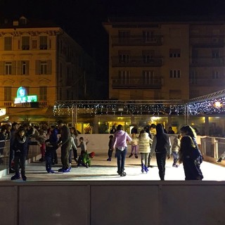 Pista di Pattinaggio sul ghiaccio a Sanremo