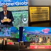 Da Bordighera a Punta del Este, 'pionero de los sommelier': Piero Sattanino premiato in Uruguay (Foto)