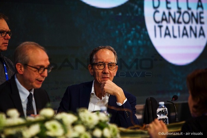 Alberto Biancheri in conferenza stampa