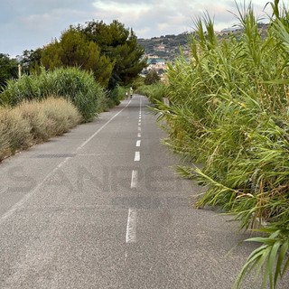 Sanremo: degrado sulla ciclabile e al 'bike park', la segnalazione e le foto di un nostro lettore