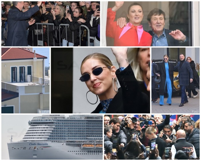 Festival di Sanremo: una domenica straordinaria, in centro migliaia di fan tutti a caccia di Chiara, Gianni e Amadeus (Foto)