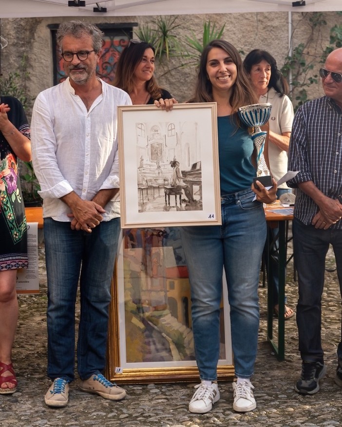 Cervo: Vanessa Di Mario vince la XXXI edizione del concorso Pennello d'Oro