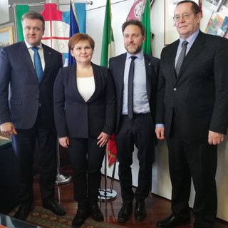 Incontro con delegazione russa, Piana: “Liguria e Russia sono legate da rapporti consolidati con scambi culturali e economici di grande importanza”