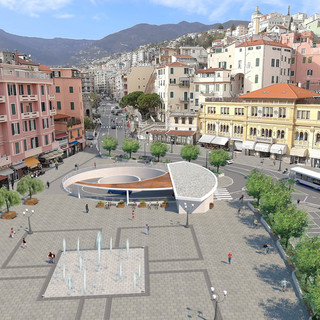 Sanremo: nuovo parcheggio interrato di piazza Eroi Sanremesi, domani mattina incontro con le associazioni di categoria (Foto)