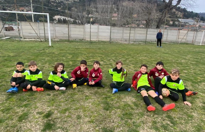 Calcio giovanile: sono tornati ieri in campo i Pulcini 2012 della Polisportiva Vallecrosia Academy