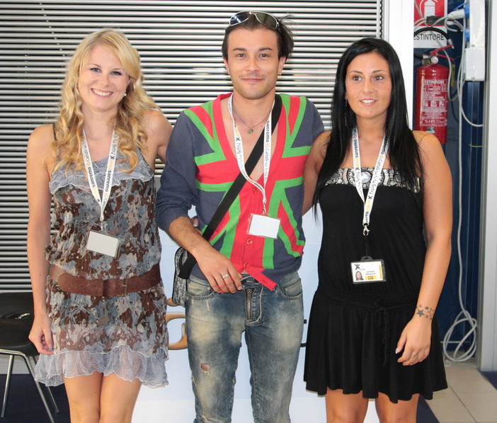 Chiara Ragnini, Alex Penna e Letizia Modesti