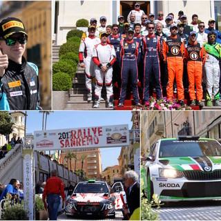Ha preso il via il 64° Rallye di Sanremo, lo spettacolo della partenza sotto al Casinò (Foto e Video)