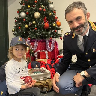 La Polizia di Stato di Imperia incontra i bambini del Centro Accoglienza Straordinaria di Triora (Foto)