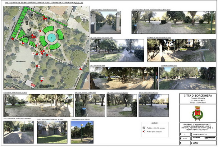 Il progetto per i giardini Lowe