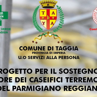 Terremoto in Emilia: l'Amministrazione di Taggia aderisce al progetto per sostenere il Parmigiano