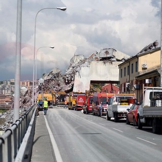 Anche una squadra dei Vigili del Fuoco della nostra provincia a Genova per il recupero di materiali in Val Polcevera