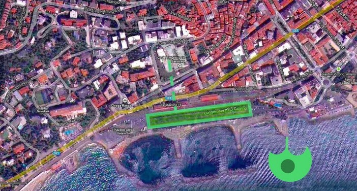 Sanremo: il gruppo 'Interparking' interessato al progetto del futuro parcheggio sotto lungomare Calvino (Foto)