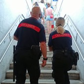 Ventimiglia, controlli straordinari delle forze dell'ordine nel centro città (Foto e video)