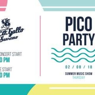 Sanremo: questa sera “Pico Party” al Pico de Gallo, una serata dedicata alla disco music