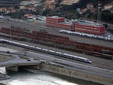 Parco Roja, parco ferroviario