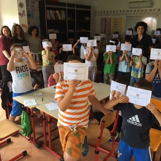 Civezza: premiazione finale alla scuola primaria del progetto di 'Biologia marina e salvaguardia del mare'