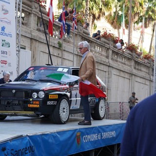 Lo spettacolo del Rally in centro (foto Erika Bonazinga)