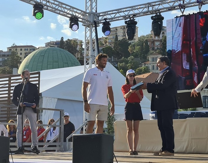 Matteo Iachino premiato alle Vele d’Epoca per la sua straordinaria impresa