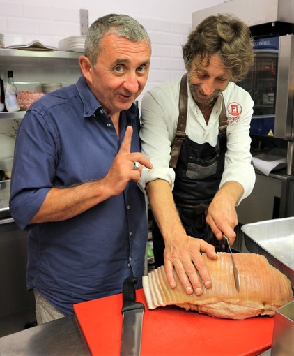 Tutto esaurito da Federico Lanteri all’Osteria Martini di Pigna per la serata dedicata all’attore-chef Stefano Bicocchi in arte “Vito”