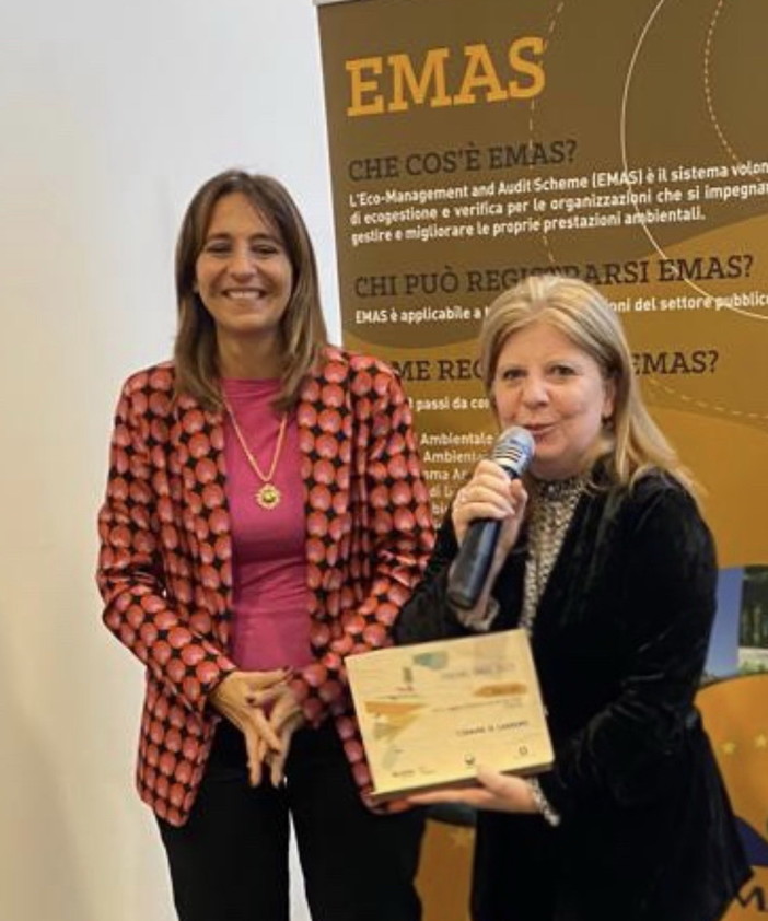 Sanremo riceve il premio Emas: l’assessore Tonegutti “Gratifica l’importante lavoro sulle tematiche ambientali”