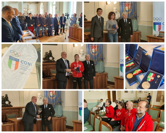 A Imperia il Coni rende merito ai giovani, ai dirigenti e alle società sportive, tutti i premiati (Foto e Video)