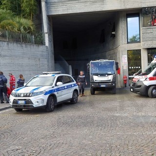 L'intervento di Polizia Locale e 118 alla stazione di Sanremo