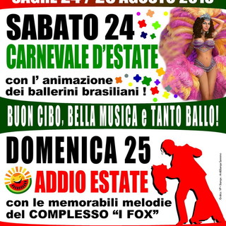 Sabato e domenica prossimi a Vallecrosia due serate di musica e gastronomia con la Pro Loco