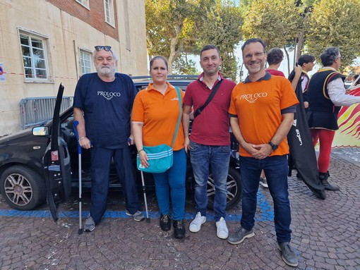 La Pro Loco Città di Vallecrosia presente alla staffetta della rinascita (Foto)