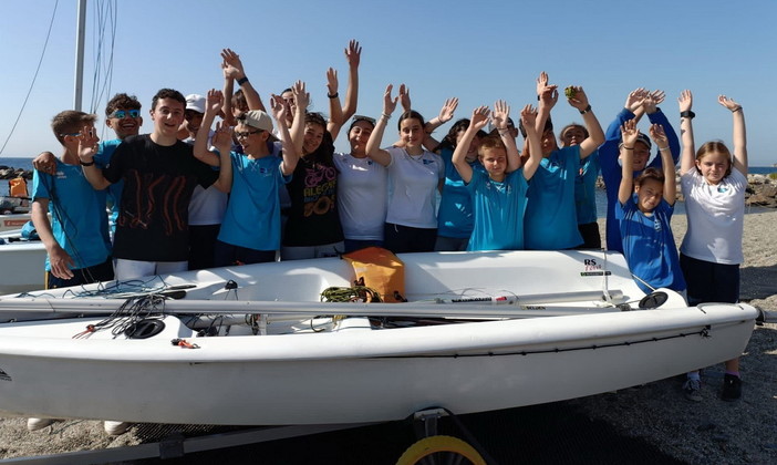 San Bartolomeo al Mare: alla regata classe RSFeva oro per il 'misto' di casa composto da Federico Bastini e Carlotta Traverso