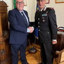 Imperia: saluto del comandante della legione Carabinieri della Liguria Generale Maurizio Ferla al Prefetto