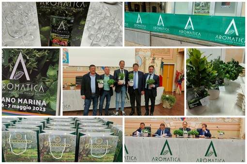 Diano Marina: 'Aromatica 2023', nel primo weekend di maggio torna la rassegna dei profumi e sapori della riviera (Foto e Video)